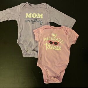 Old Navy 3-6M Onesies